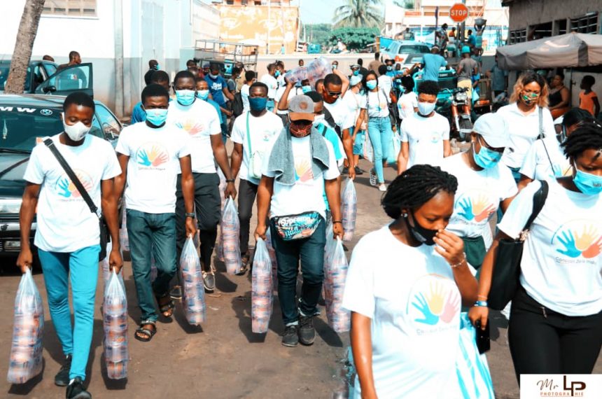 COVID 19: VOLTIC, SAMEX et Togo Pneu, appuient la Chaîne Itinérante de Solidarité.
